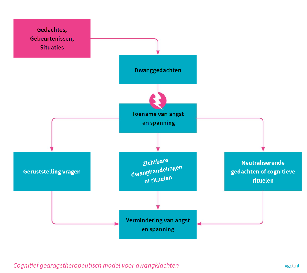 Cognitief gedragstherapeutisch model voor dwangklachten